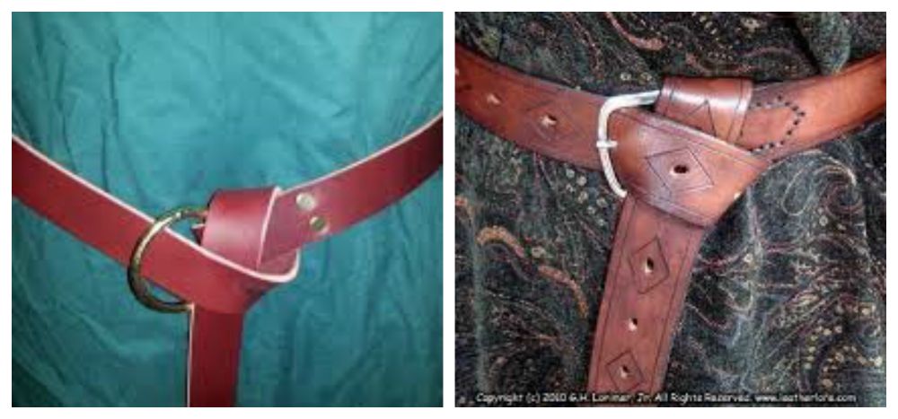 Medieval Tied Belts