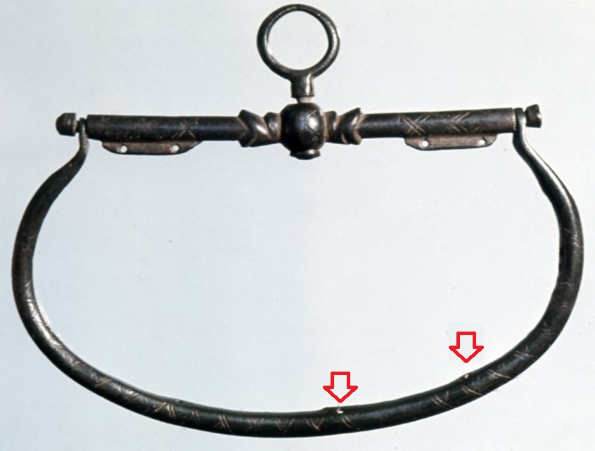 typical purse frame